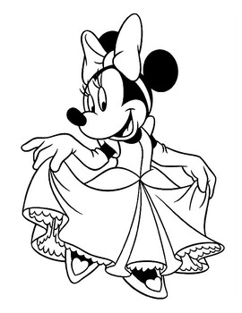 Mickey mouse coloring pages by happy chi tpt
