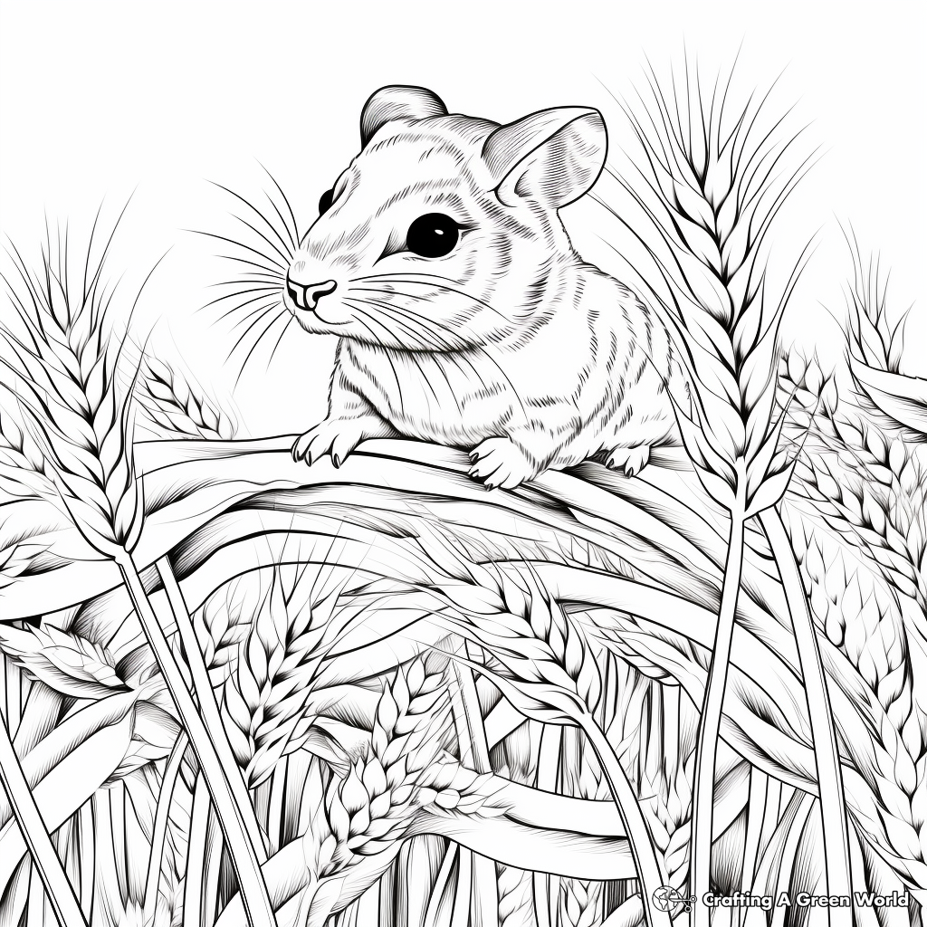 Mouse coloring pages