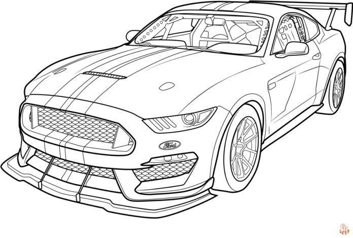 Discover the best mustang coloring pages for free printable fun