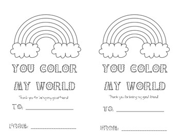 Color my world tpt