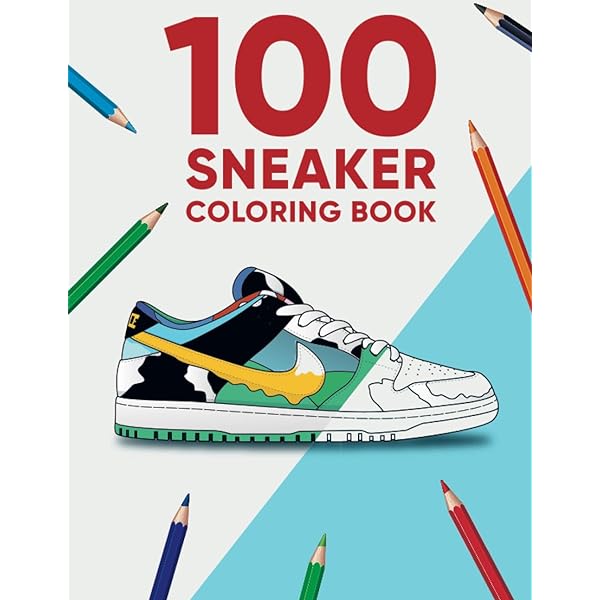 The sneaker coloring book klingel henrik jarosch daniel books