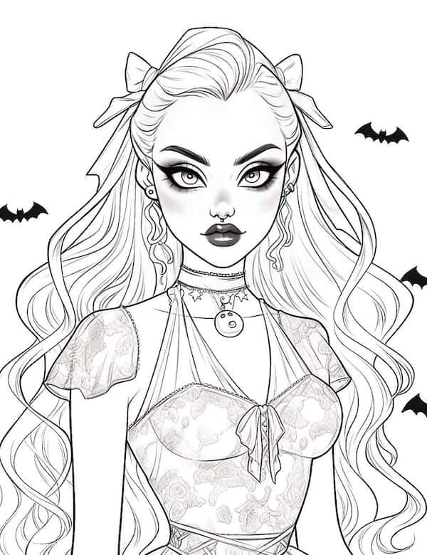 Barbie coloring pages for kids and adults