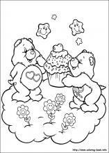The care bears coloring pages on coloring