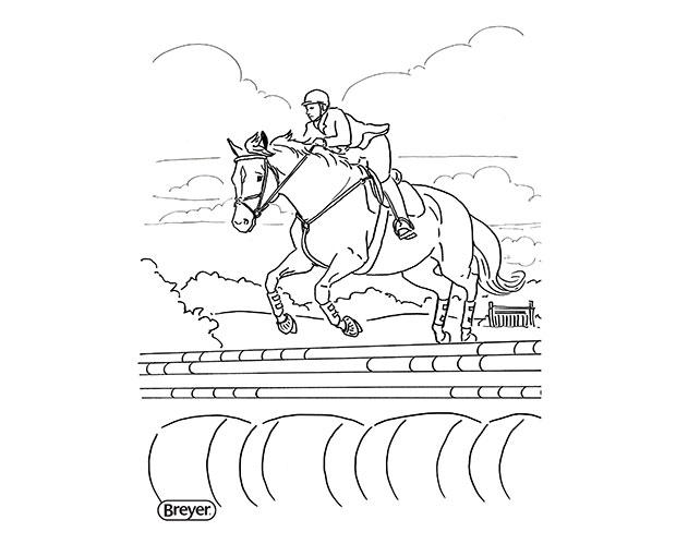 H is for horse includes coloring book