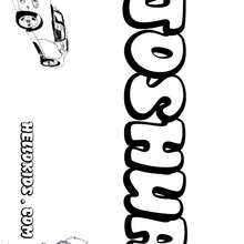 Joshua coloring pages