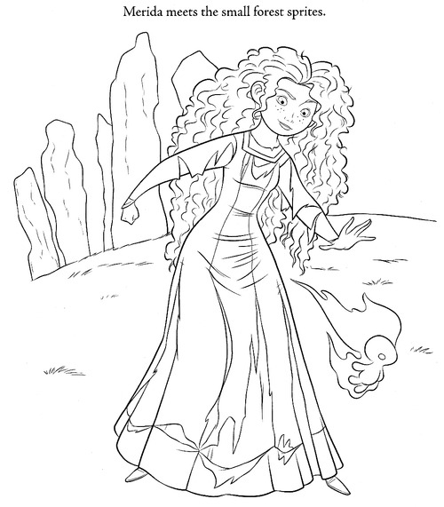 Brave coloring pages