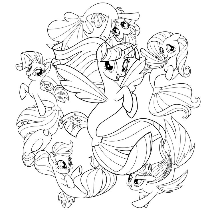 My little pony friendship is magic coloring pag
