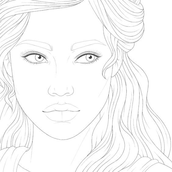 Omeletozeu people coloring pages coloring book art fashion coloring book