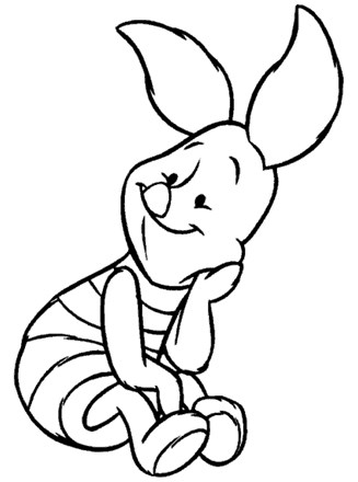 Winnie the pooh coloring page