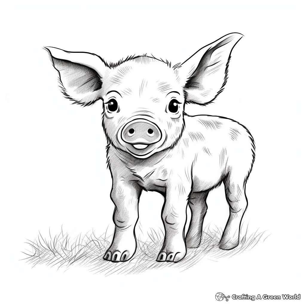 Piglet coloring pages
