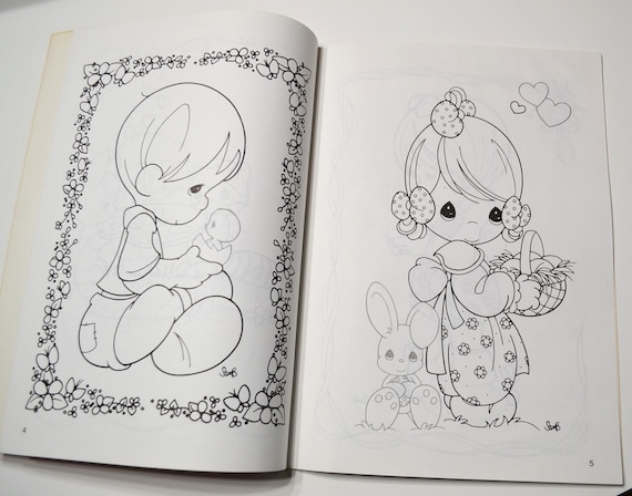 Buy precious moments easter friends sticker book coloring book golden books paperback vintage used book panchosporch online in india