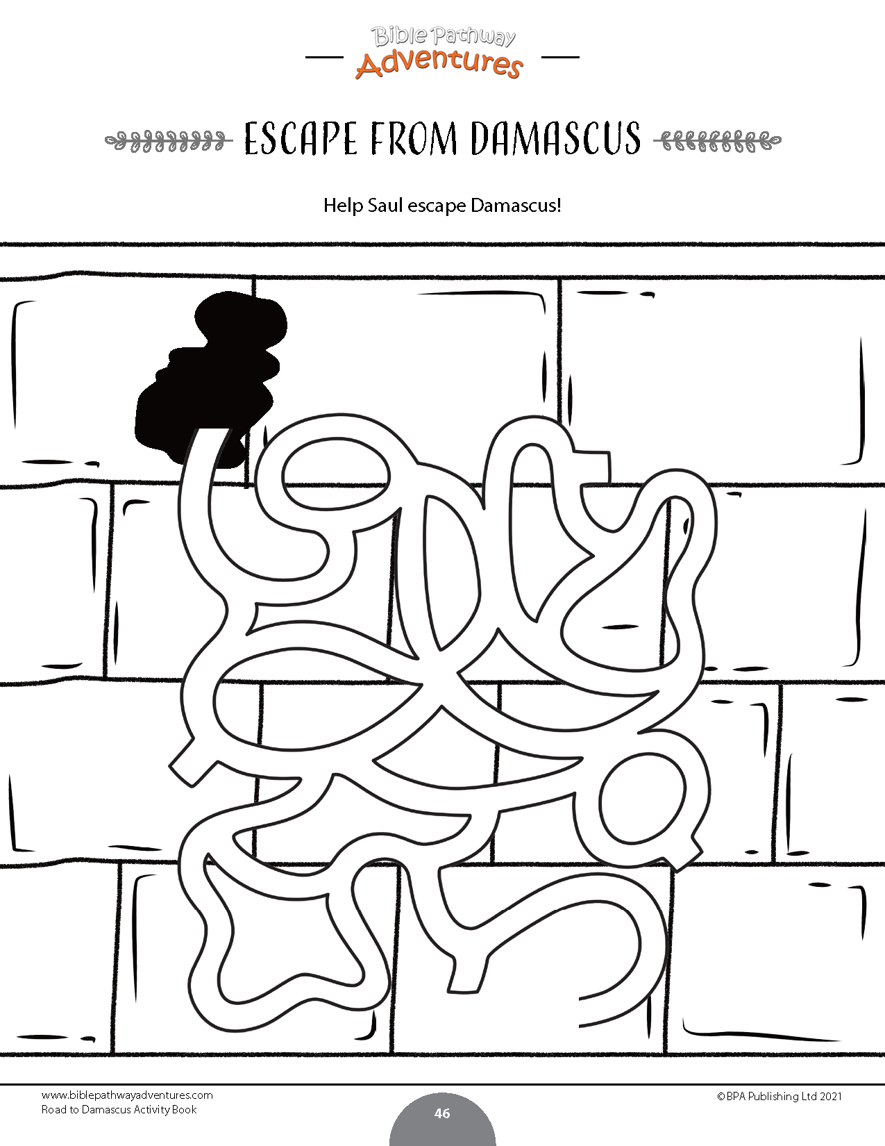 Road to damascus activity book pdf â bible pathway adventures