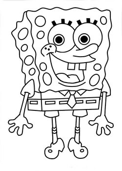 Spongebob coloring pages by mw creativity and new opportunities