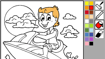 Summer coloring play summer coloring on
