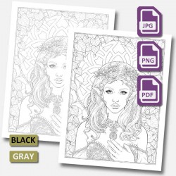 Pack coloring pages