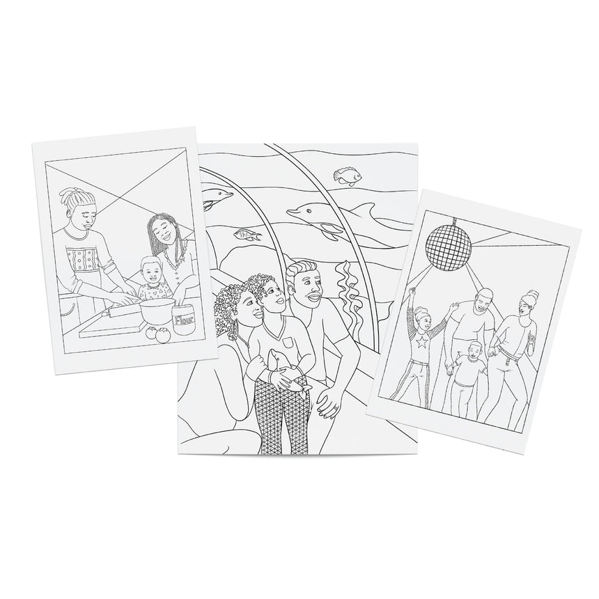 Dorothy gilbert family first favorites printable coloring pack