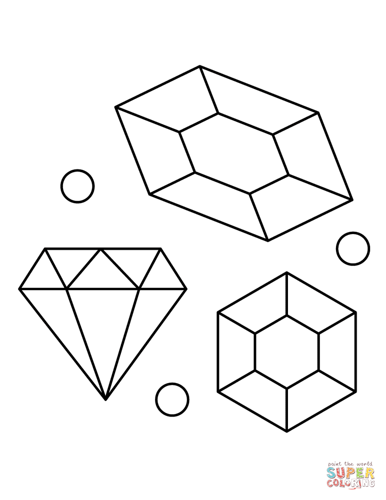 Valentines day diamonds coloring page free printable coloring pages