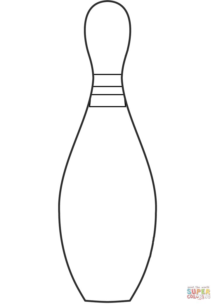 Bowling pin coloring page free printable coloring pages bowling pins bowling free printable coloring pages