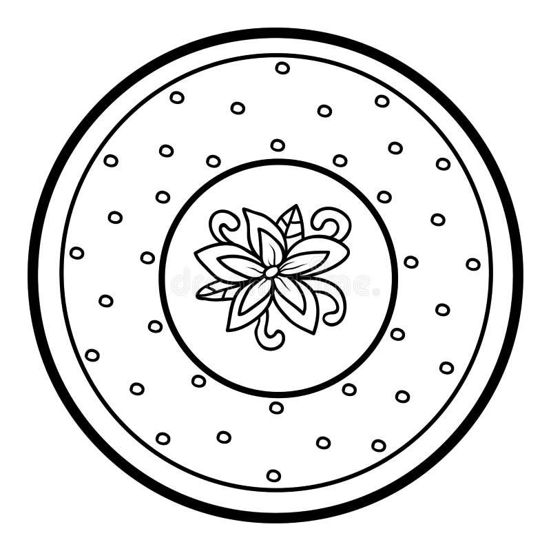 Empty plate coloring page stock illustrations â empty plate coloring page stock illustrations vectors clipart