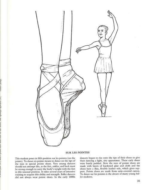 Ballet class coloring pages
