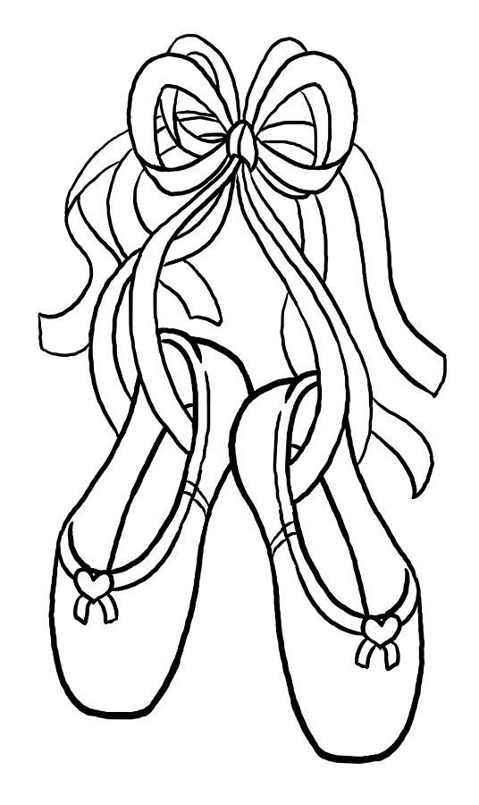 Shoes coloring pages