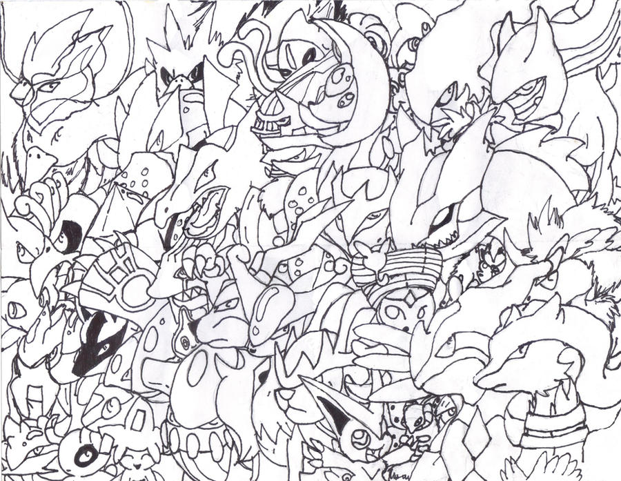 All the legendary pokemon by studiot