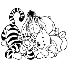 Top free printable pooh bear coloring pages online