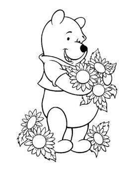 Pooh and bambi coloring pages bear coloring pages disney coloring sheets cartoon coloring pages