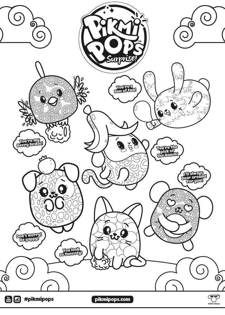 Pikmi pops coloring pages