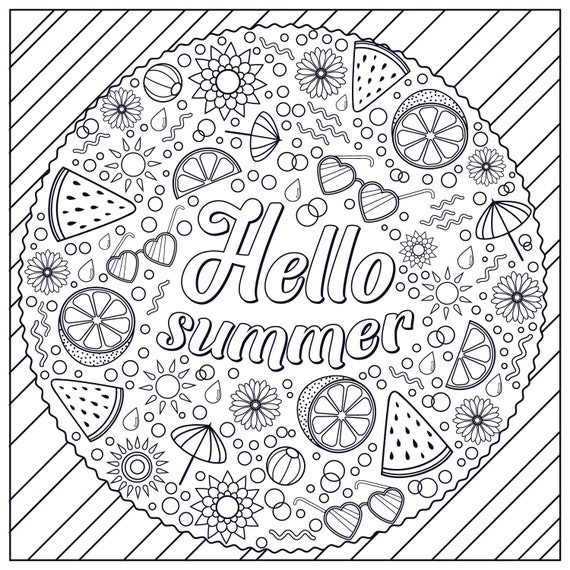 Huge coloring poster