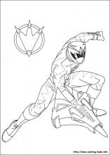 Power rangers coloring pages on coloring