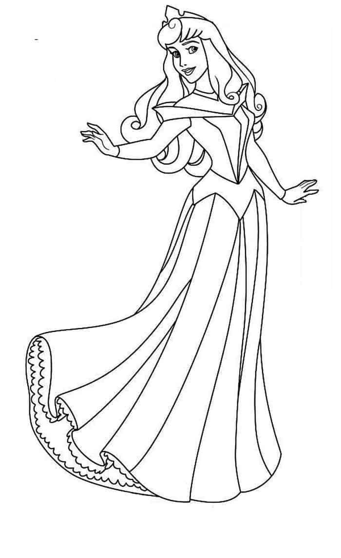 Princess aurora coloring pages sleeping beauty coloring pages disney princess colors cinderella coloring pages