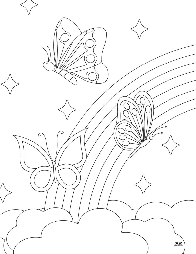 Butterfly coloring pages