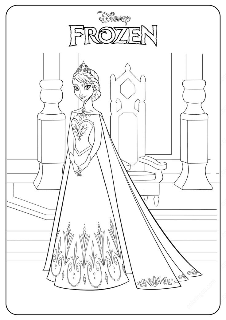 Free printable frozen elsa coloring pages frozen coloring pages frozen coloring elsa coloring pages