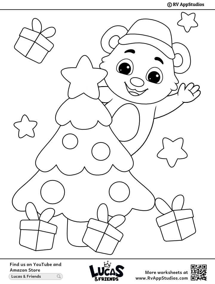 Printable christmas coloring sheets