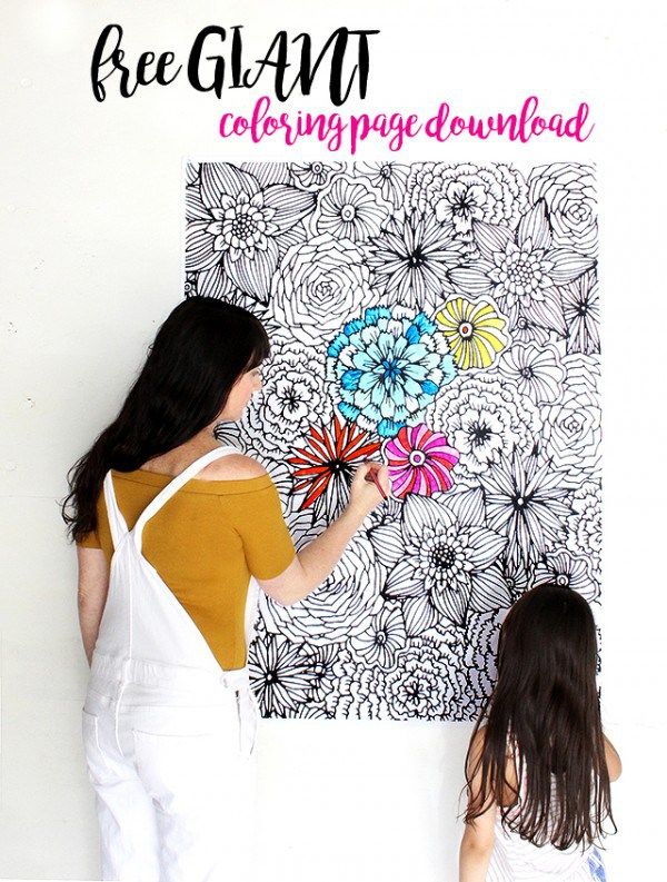 Download giant coloring page coloring posters coloring pages free coloring pages