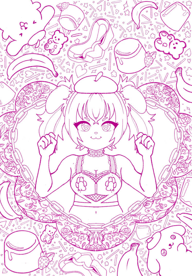 Sanrio coloring pages by pikarawrification on