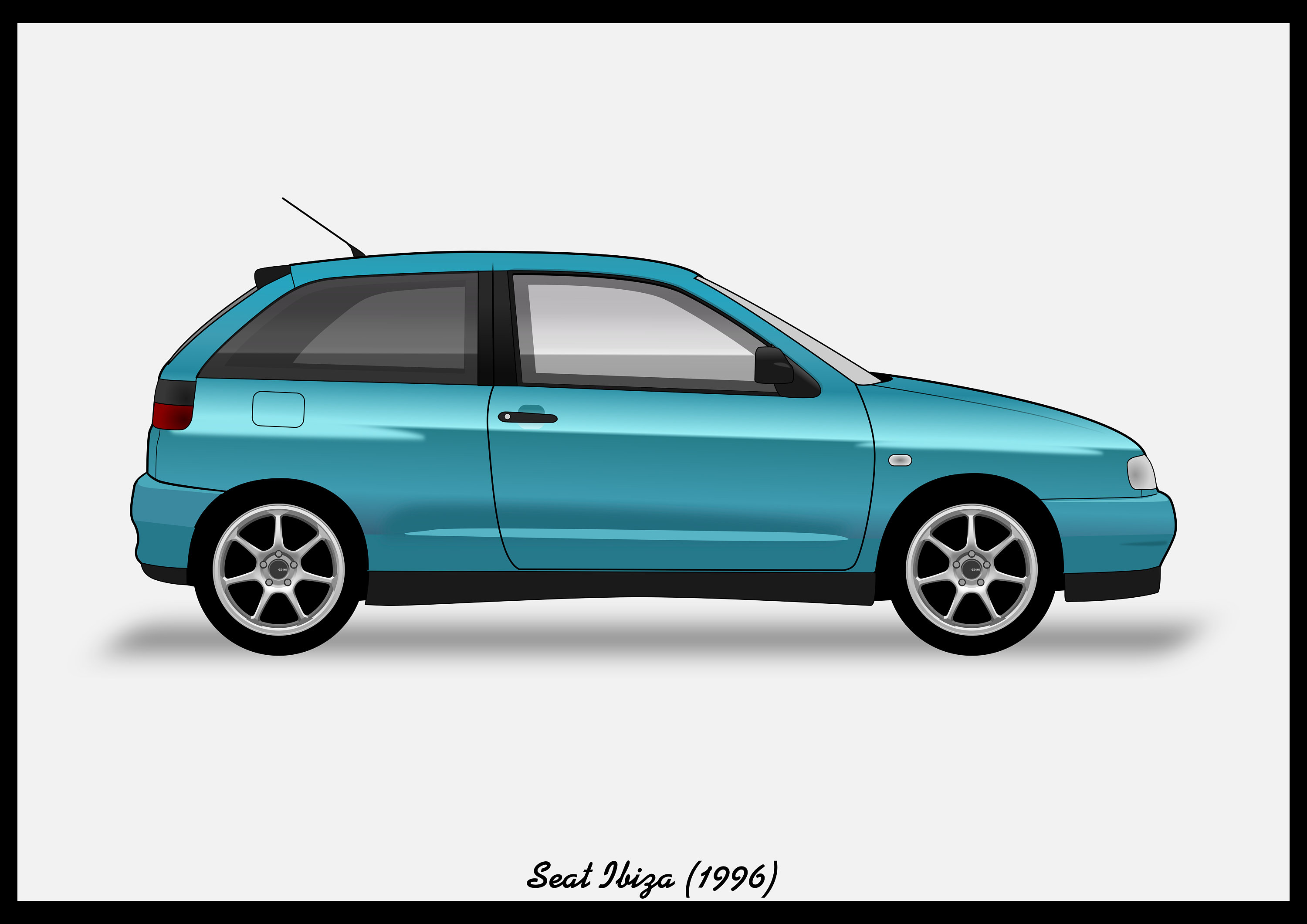 Seat ibiza colour vector file download pdf svg png