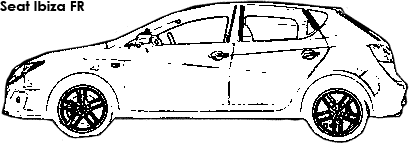 Seat ibiza fr dimensions