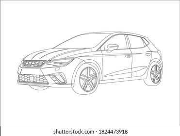 Seat ibiza over royalty