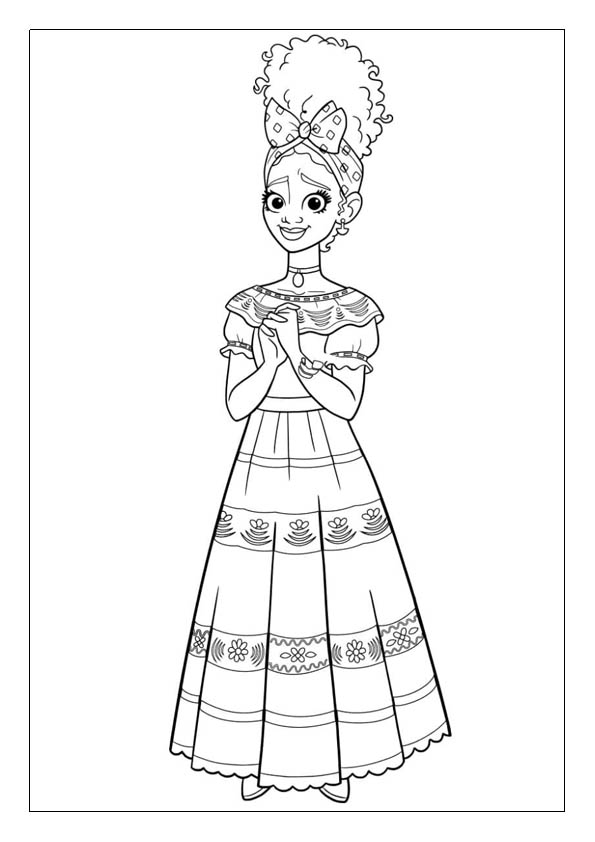 Encanto coloring pages free printable coloring sheets for kids
