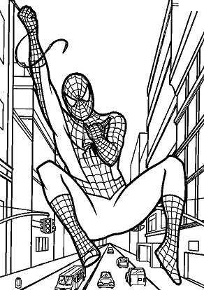 Spiderman coloring pages printable for free download