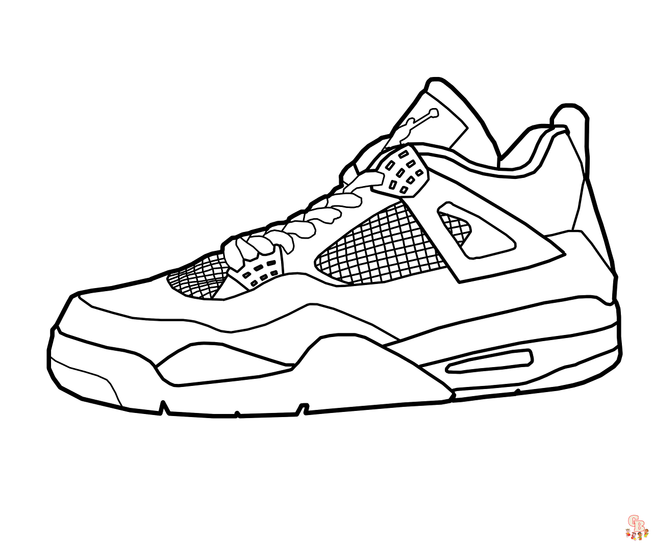 The best shoe coloring pages for kids