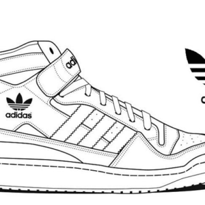 Adidas coloring pages printable for free download
