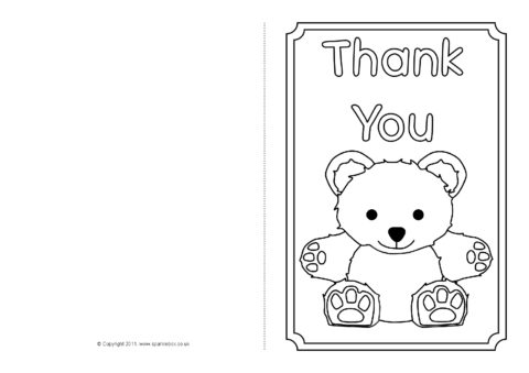Thank you card louring templates sb