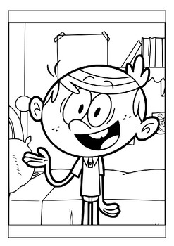Engage your childs creativity with the loud house coloring pages collection