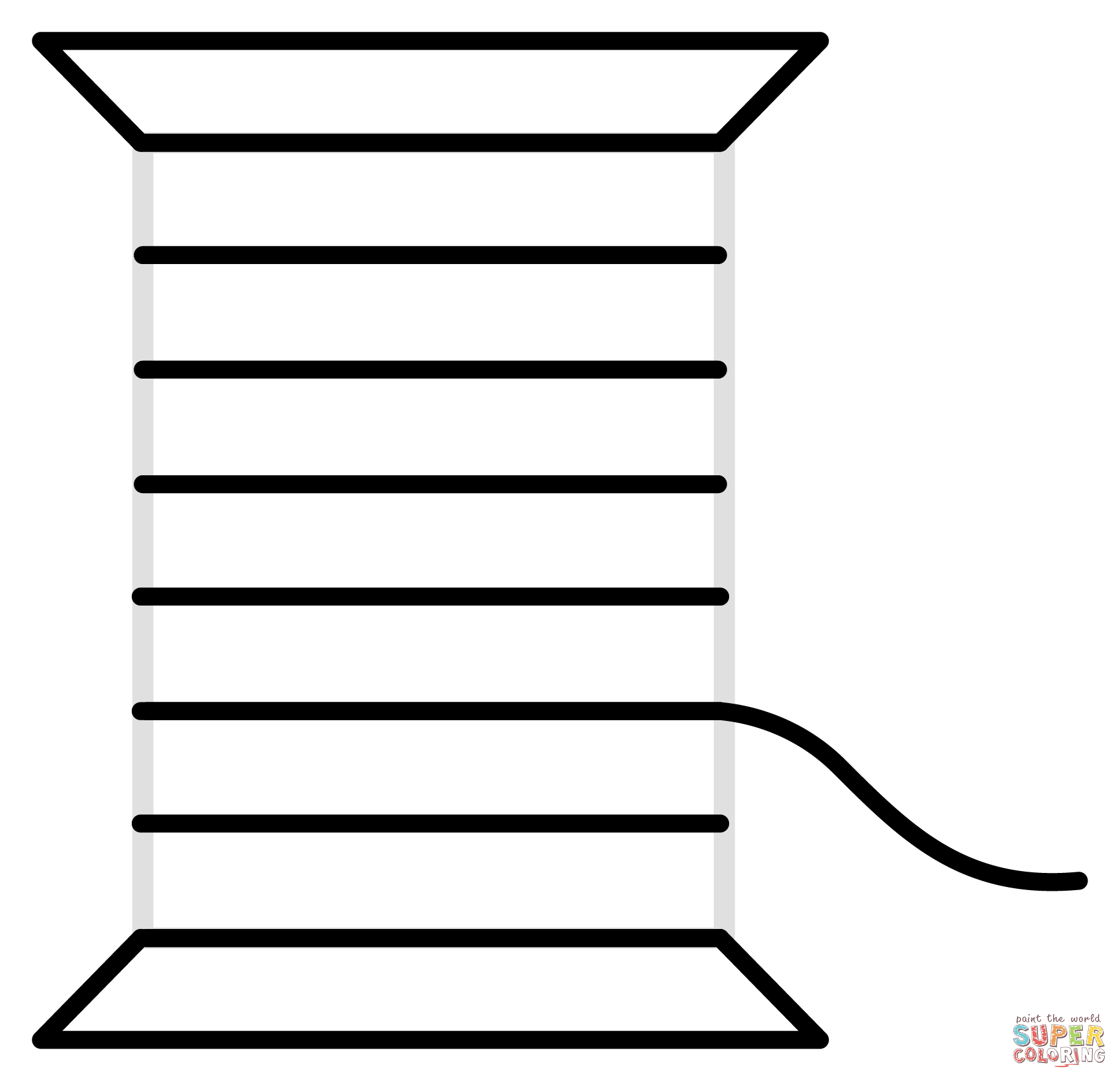 Thread emoji coloring page free printable coloring pages