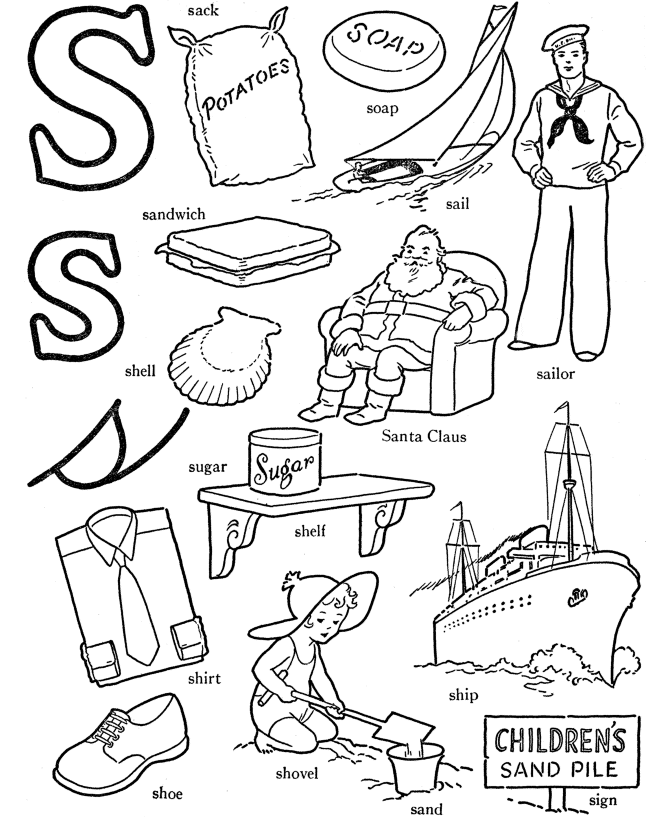 Abc alphabet words