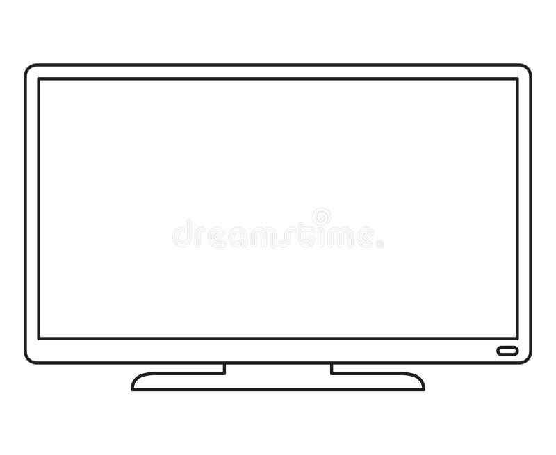 Coloring tv stock illustrations â coloring tv stock illustrations vectors clipart