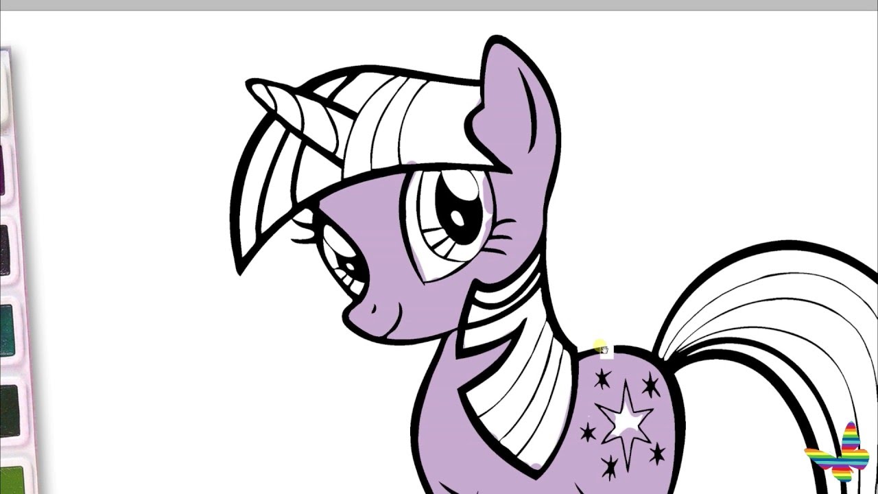 Twilight sparkle coloring pages